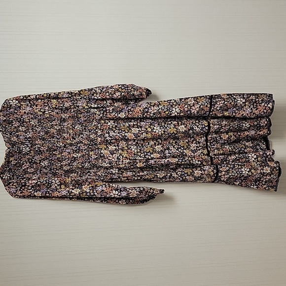 Lost + Wander Multicolor Floral Long Sleeve Dress, Womens Sz Med NWT - Picture 6 of 9